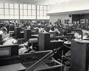 The main pre-doctoral clinic in 1960
